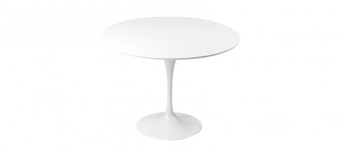 Table design ronde 110cm