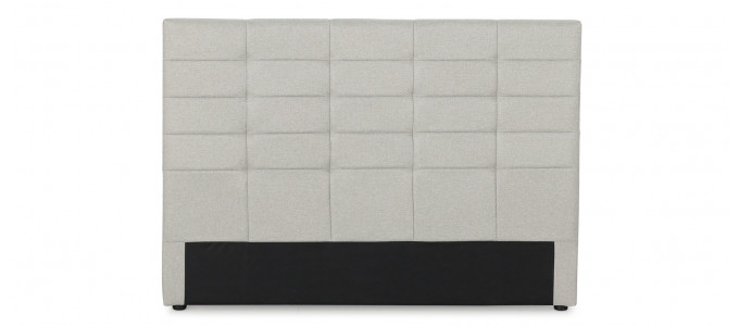 Tête de lit capitonnée beige 180 cm - Confort